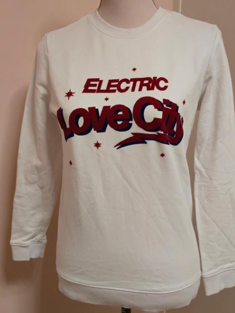 Zoe Karssen Electric Love City sweater maat S, Wit, Zoe Karssen, Ophalen of Verzenden, Maat 36 (S)