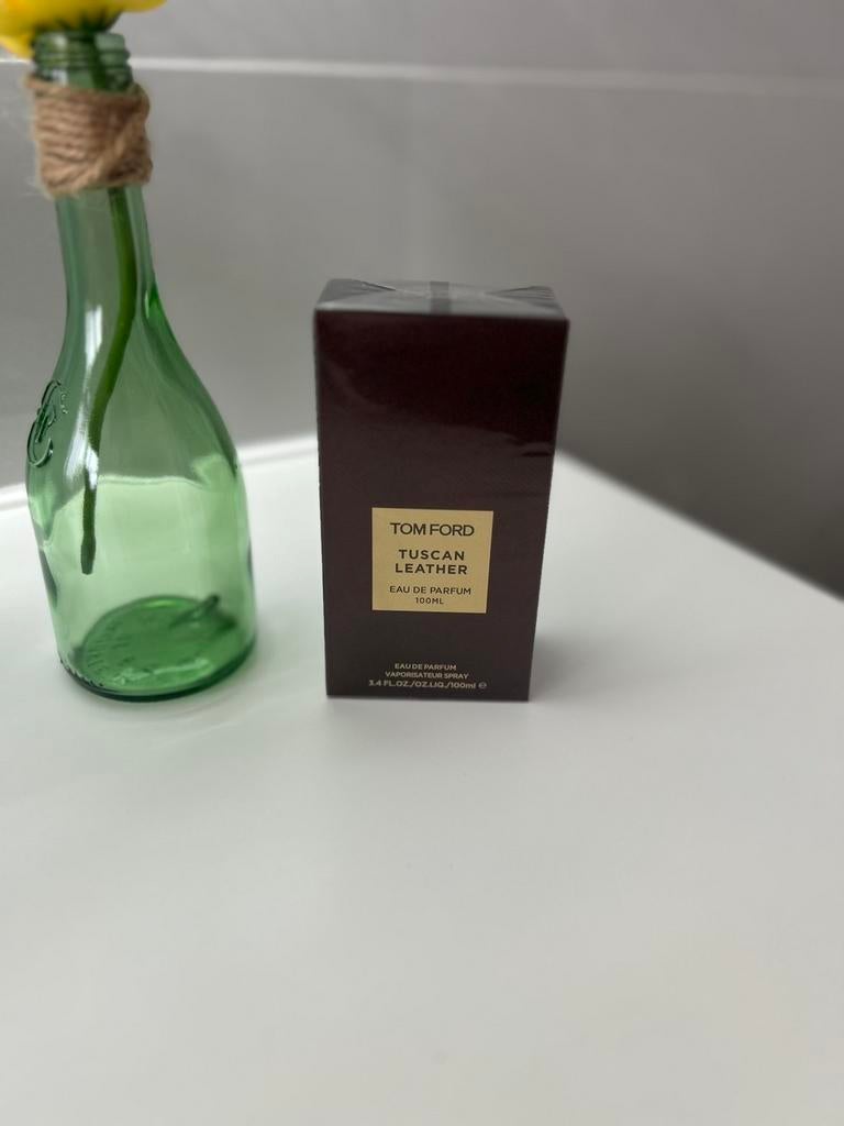 Tom ford tuscan leather 100ml, Ophalen of Verzenden, Nieuw, Parfumfles