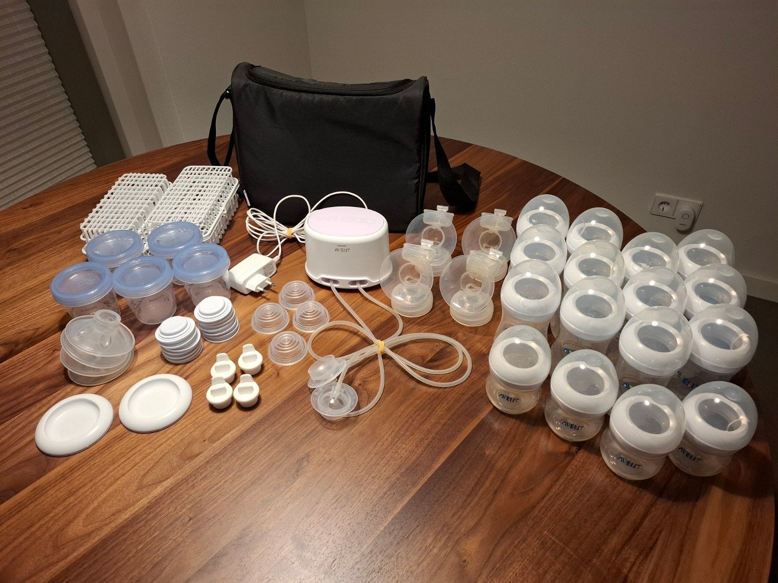 Philips Avent SCF334 Dubbele borstkolf met accessoires, Ophalen, Gebruikt