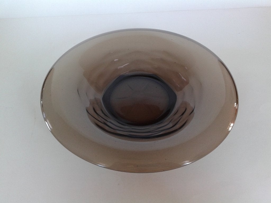 Schaal Copier Leerdam Glas Art Deco, Ophalen of Verzenden