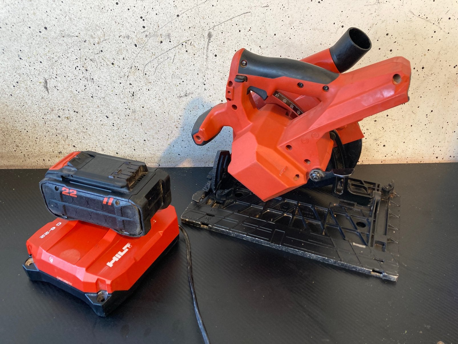 Hilti nuron cirkelzaag, Doe-het-zelf en Verbouw, Ophalen of Verzenden