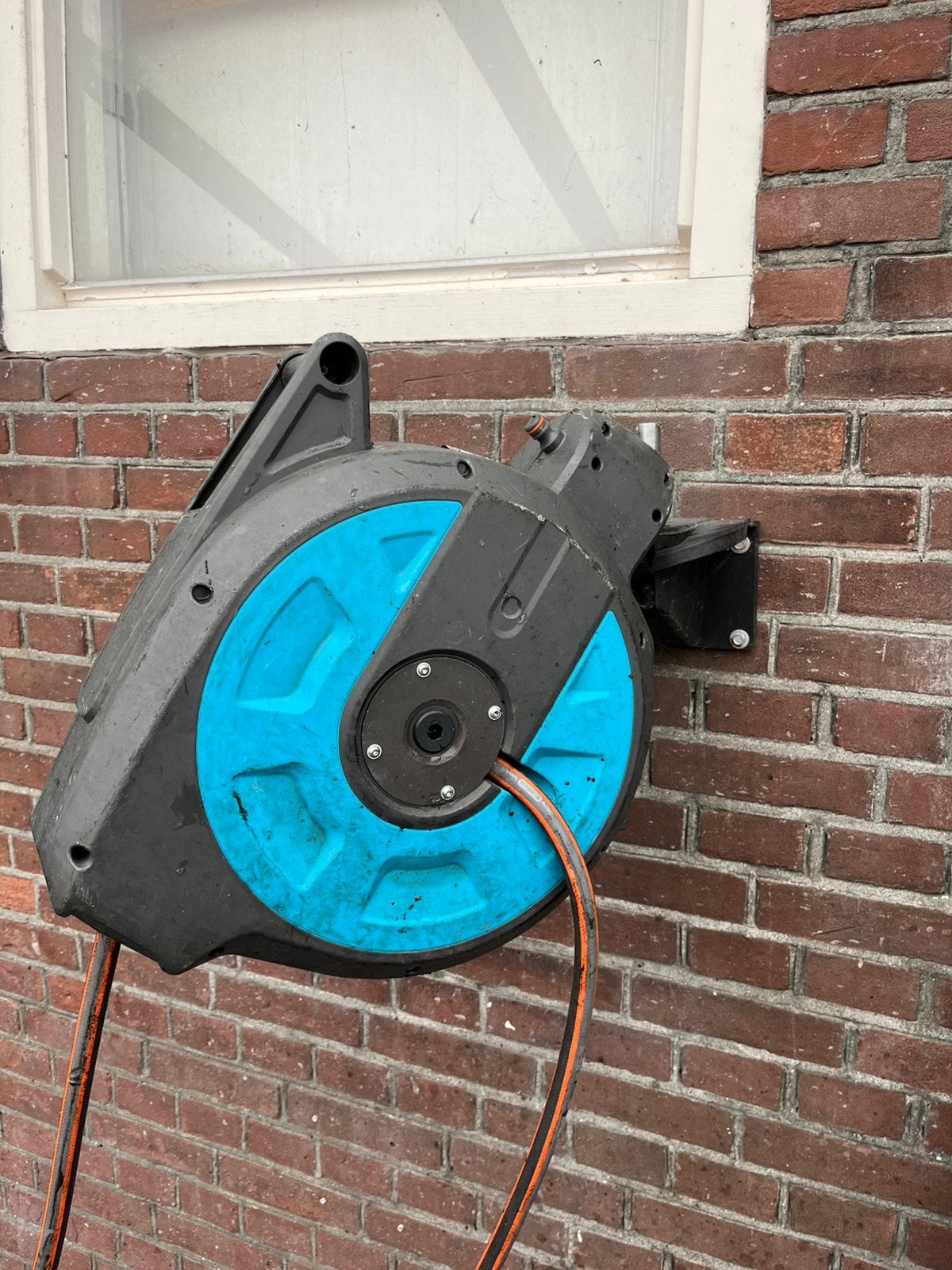 Gardena 15 meter wandslangbox, Tuin en Terras, Ophalen, Gebruikt
