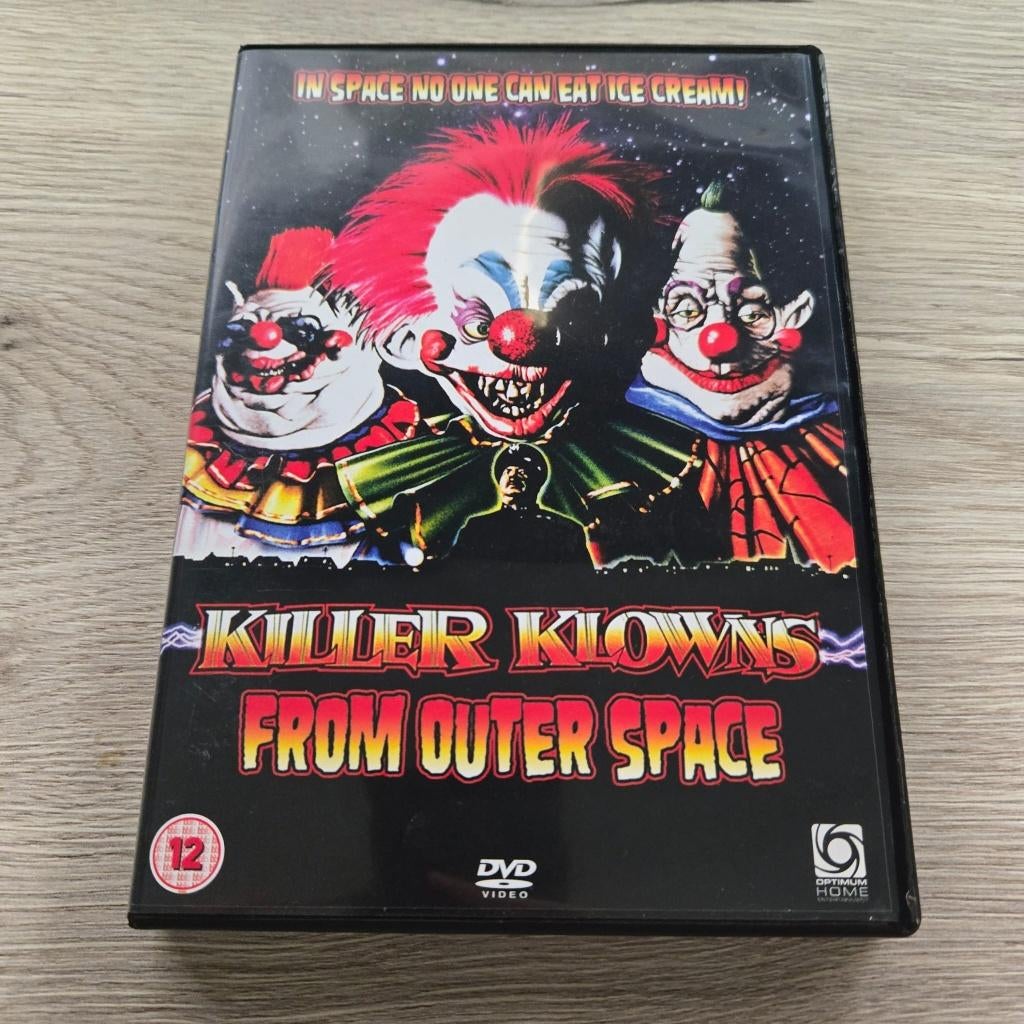 Killer Klowns from Outer Space (4 HALEN = 3 BETALEN), Cd's en Dvd's, Dvd's | Horror, Zo goed als nieuw, Alle leeftijden, Ophalen of Verzenden