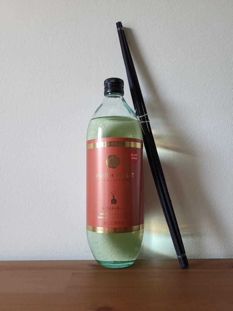 Rituals of Smooth Violet - Refill Fragrance Sticks 900ml, Ophalen of Verzenden, Nieuw, Meerkleurig, Glas