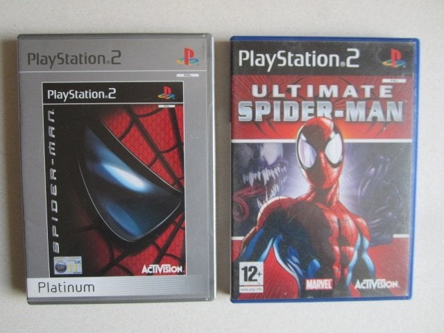 Spiderman Spider Man PS2 Playstation 2, Spelcomputers en Games, Avontuur en Actie, Gebruikt, 1 speler, Ophalen of Verzenden