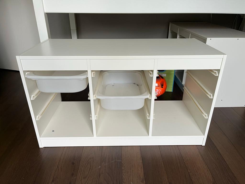 3x IKEA Kasten met Bakken - Perfect voor LEGO/Speelgoed, Ophalen, Gebruikt, Kast