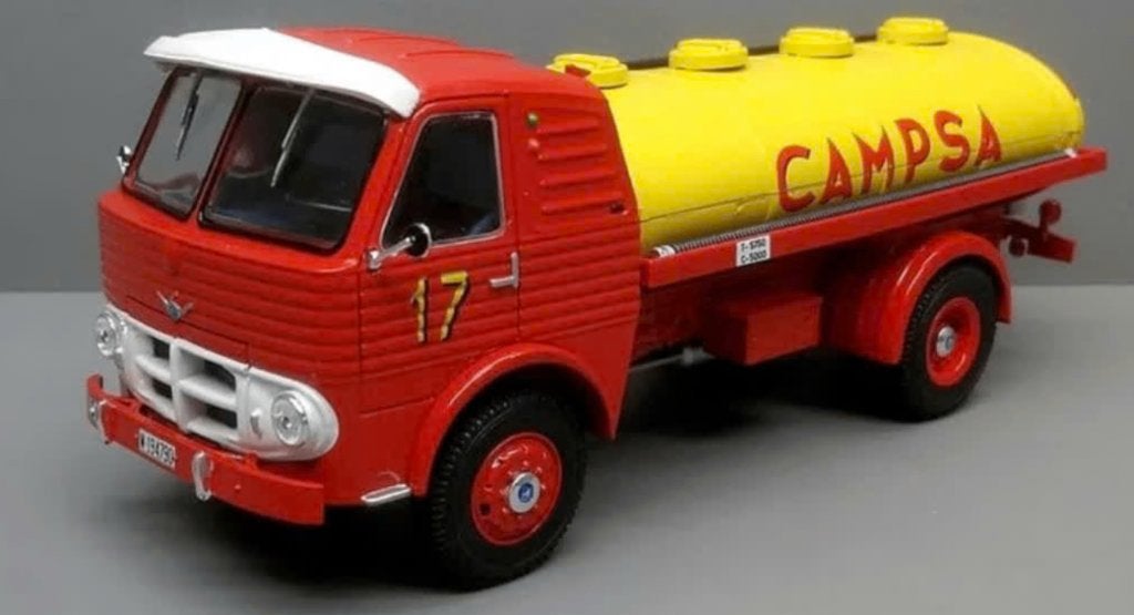 Pegaso Z-207 CAMPSA tankwagen '58 1/43 IXO Spaanse serie 51, Verzenden, Nieuw, Bus of Vrachtwagen, Overige merken