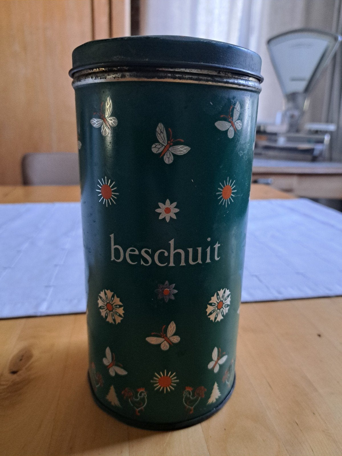 3 beschuitbussen los te koop jaren 50/60, Ophalen of Verzenden, Zo goed als nieuw, Overige