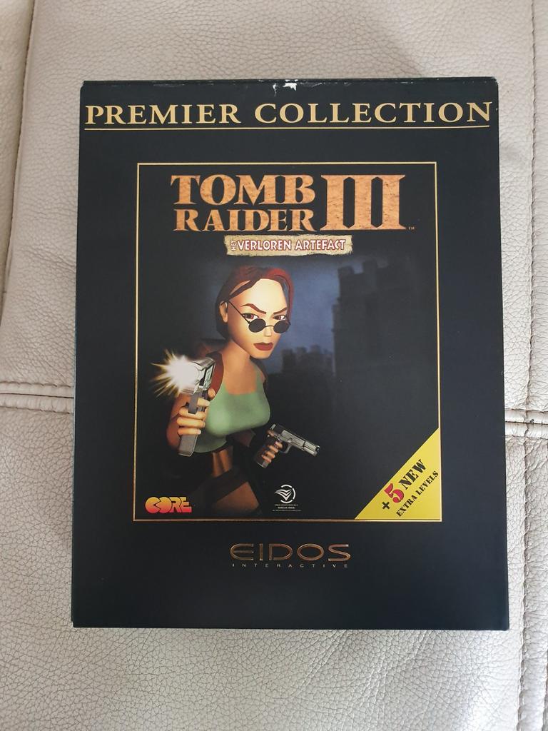 Big box PC game Tomb Raider 3 Het verloren artefact, Avontuur en Actie, 1 speler, Ophalen of Verzenden, Zo goed als nieuw