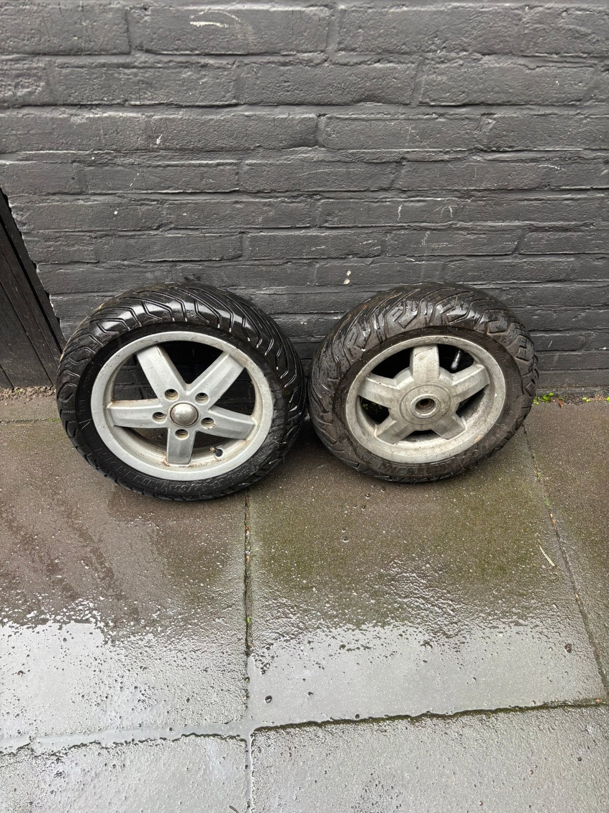 Vespa Set Banden met Velgen LX S LXV ET, Ophalen of Verzenden