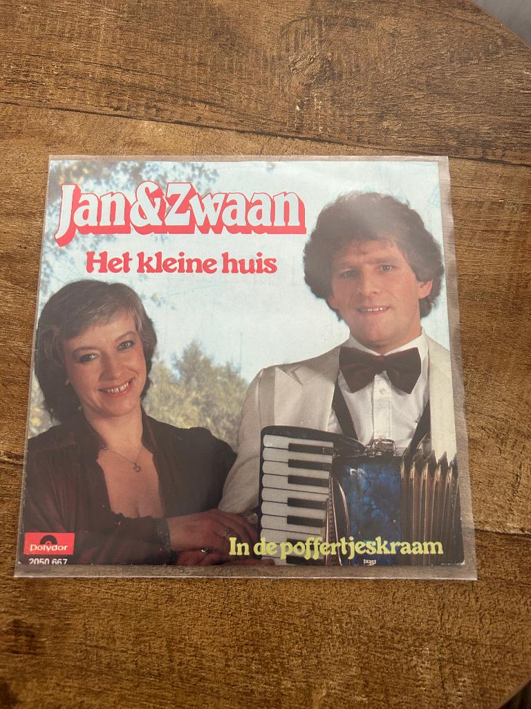 Jan en Zwaan-Het kleine huis., Cd's en Dvd's, Vinyl Singles, Ophalen of Verzenden, Zo goed als nieuw, Nederlandstalig