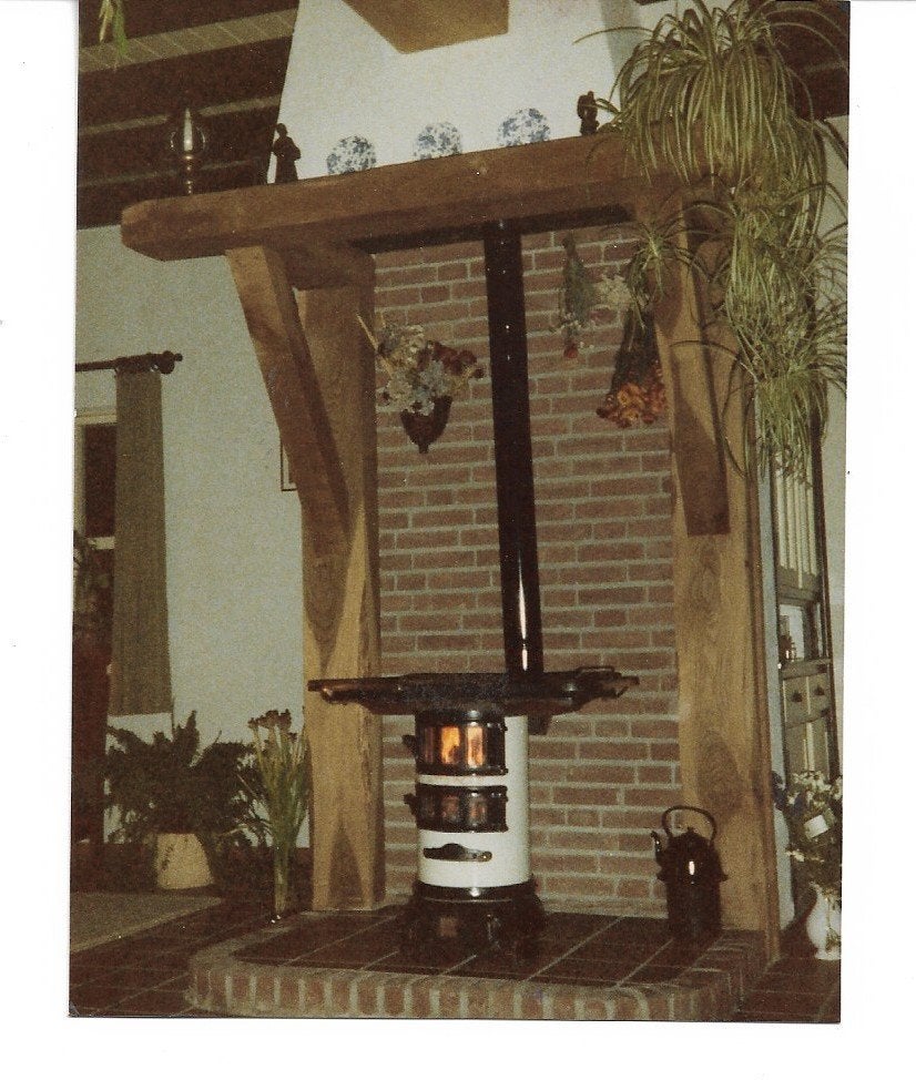 zware eiken balken / schouw, Doe-het-zelf en Verbouw, Hout en Planken, Ophalen, Gebruikt, Eiken, 200 tot 250 cm