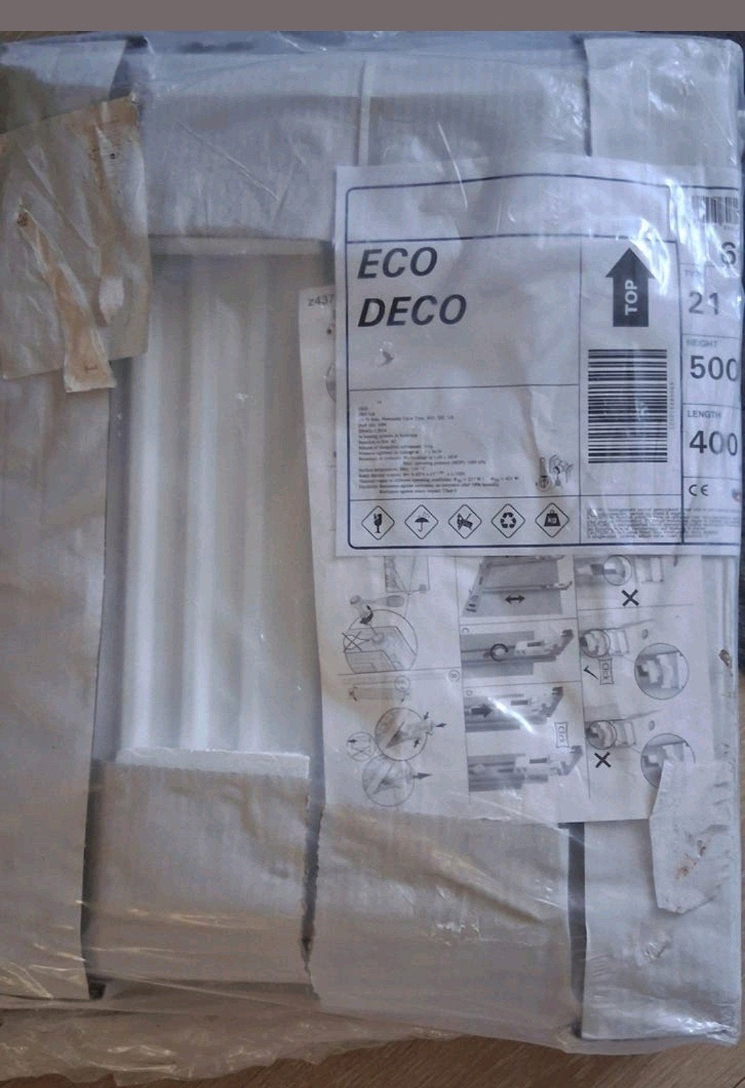 Henrad Everest Eco Deco verwarming. Nieuw, Ophalen, 30 tot 80 cm, Radiator, Nieuw