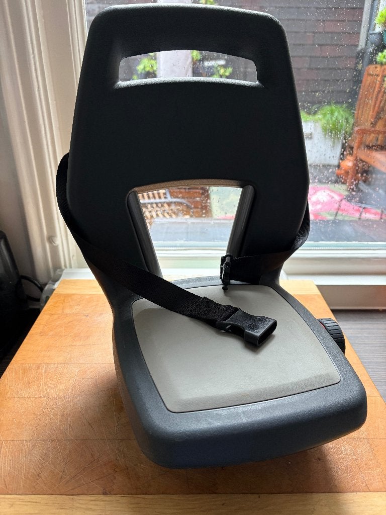 Kinderzitje achterop, Ophalen, Achterzitje, 15 t/m 36 kg, Zo goed als nieuw