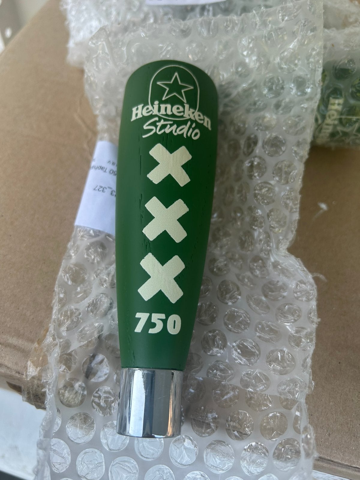 Tapknop Heineken 750, Witgoed en Apparatuur, Thuistaps, Ophalen of Verzenden, Zo goed als nieuw