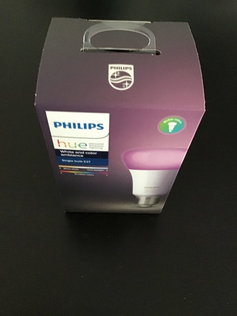 Hue lamp, Philips, Led-lamp, Meerkleurig, Nieuw