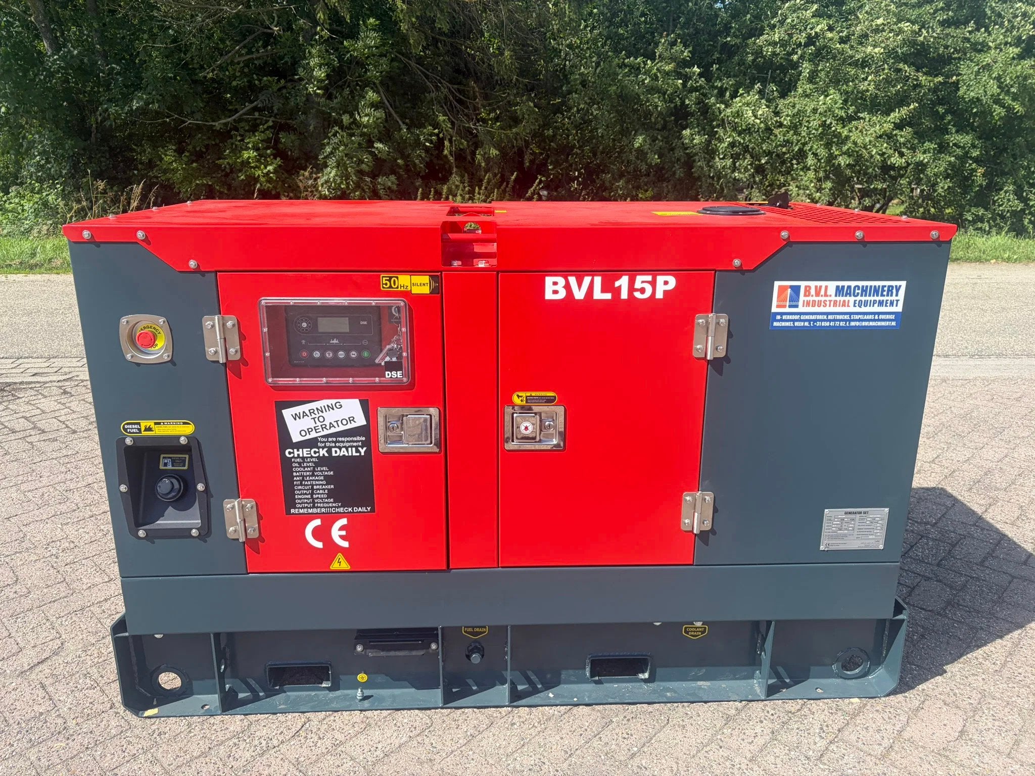 Hyundai 15 kVA stamford aggregaat generatorset (bj 2026)