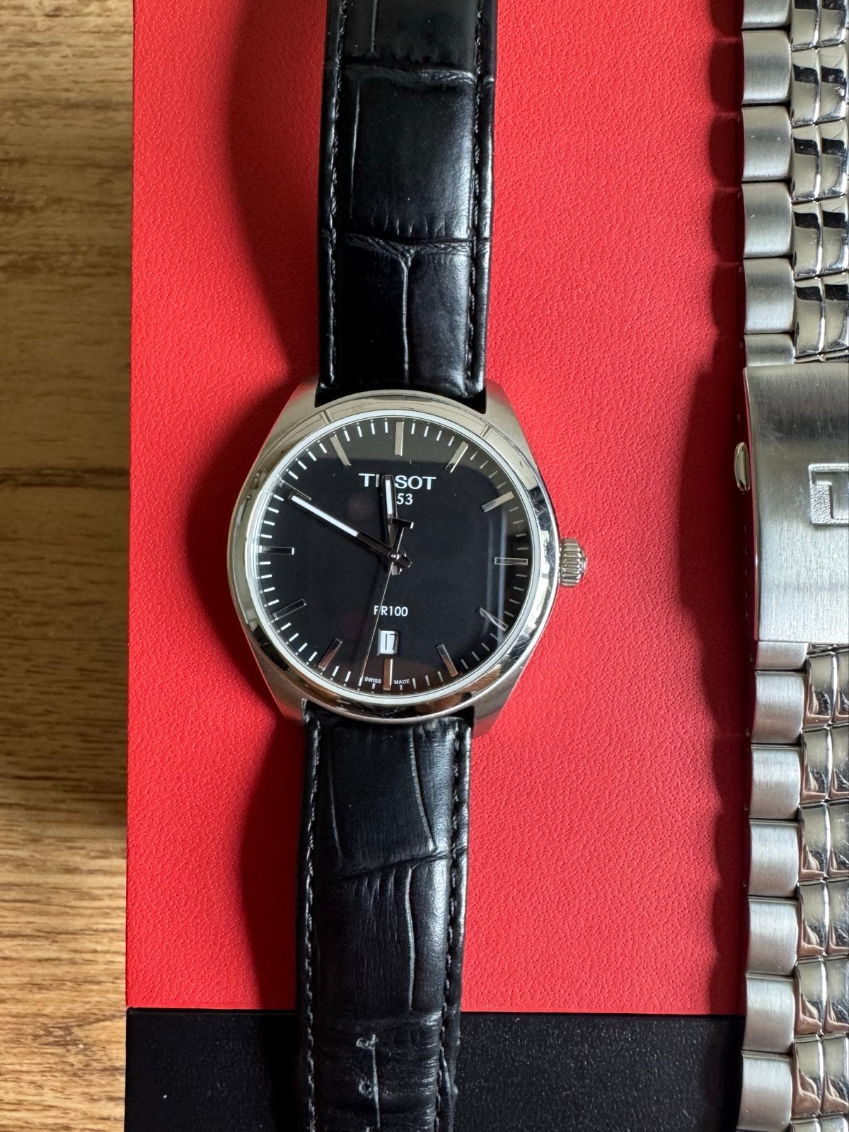Tissot PR 100 Heren Horloge T1014101105100, Overige merken, Staal, Polshorloge, Ophalen of Verzenden