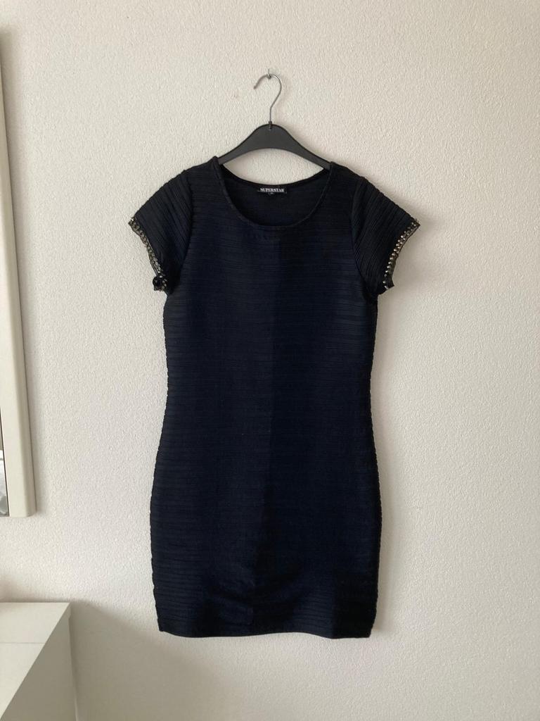 Jurk ‘Superstar’ 38, Kleding | Dames, Jurken, Maat 38/40 (M), Zwart, Ophalen of Verzenden, Zo goed als nieuw