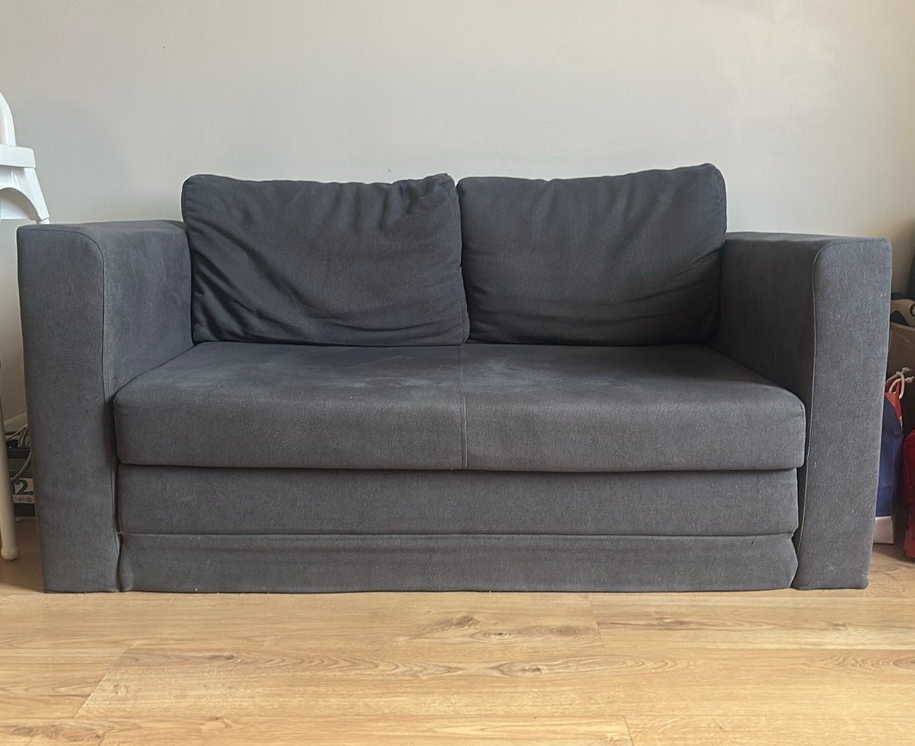 Leen Bakker Sofa Bed (Sirena - Anthracite), Ophalen, Gebruikt, Tweepersoons