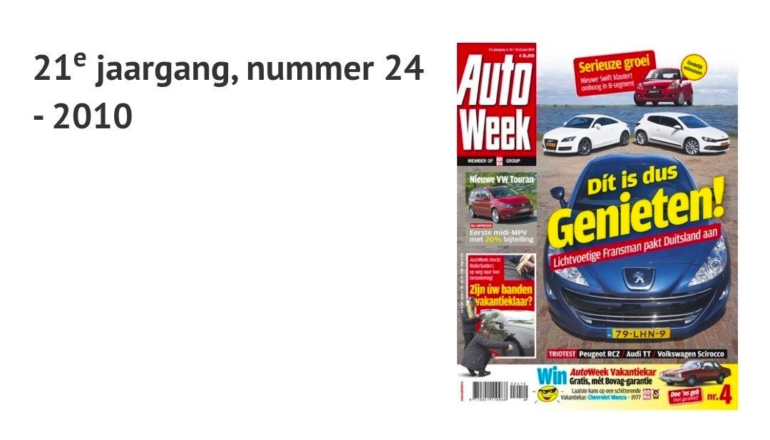 Ik zoek Autoweek 2010, Ophalen of Verzenden, Sport en Vrije tijd
