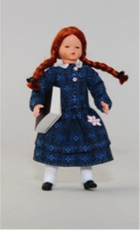 Caco popje poppenhuis 1:12 meisje klassiek 8cm, Caco-doll@hogrefe.ch, Nieuw, Ophalen of Verzenden, Cacodoll