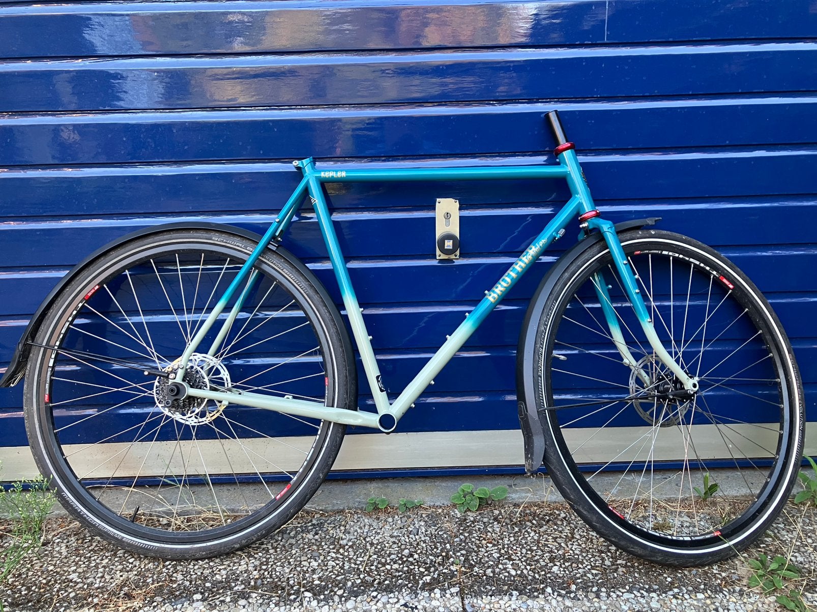 Frameset Brother Kepler disc 58cm, Ophalen, Zo goed als nieuw, Frame
