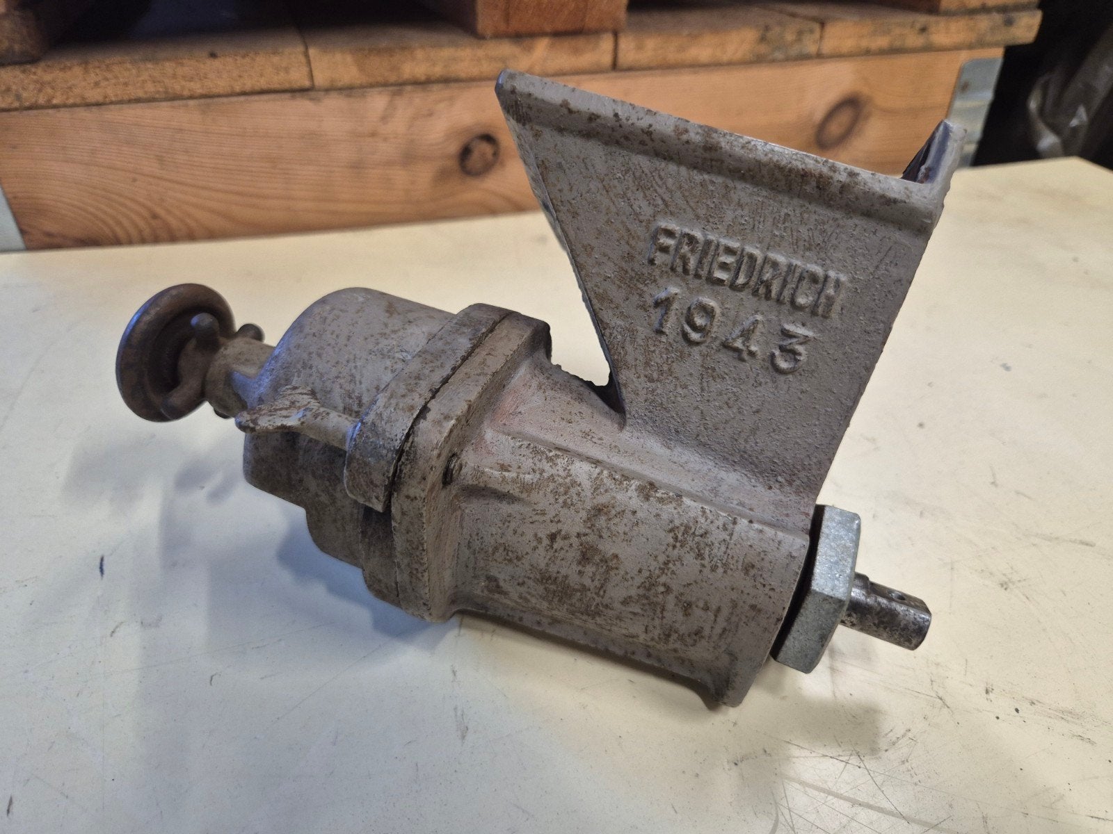 Duitse Koffiemolen 1943, veldkeuken feldkuche, Verzamelen, Ophalen of Verzenden, Duitsland