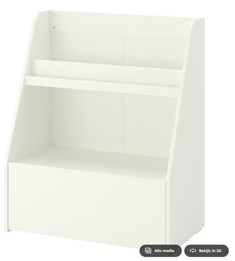 IKEA BERGIG Boekenkast met opbergruimte voor kinderen, Ophalen, 50 tot 100 cm, Zo goed als nieuw, Met lade(s)