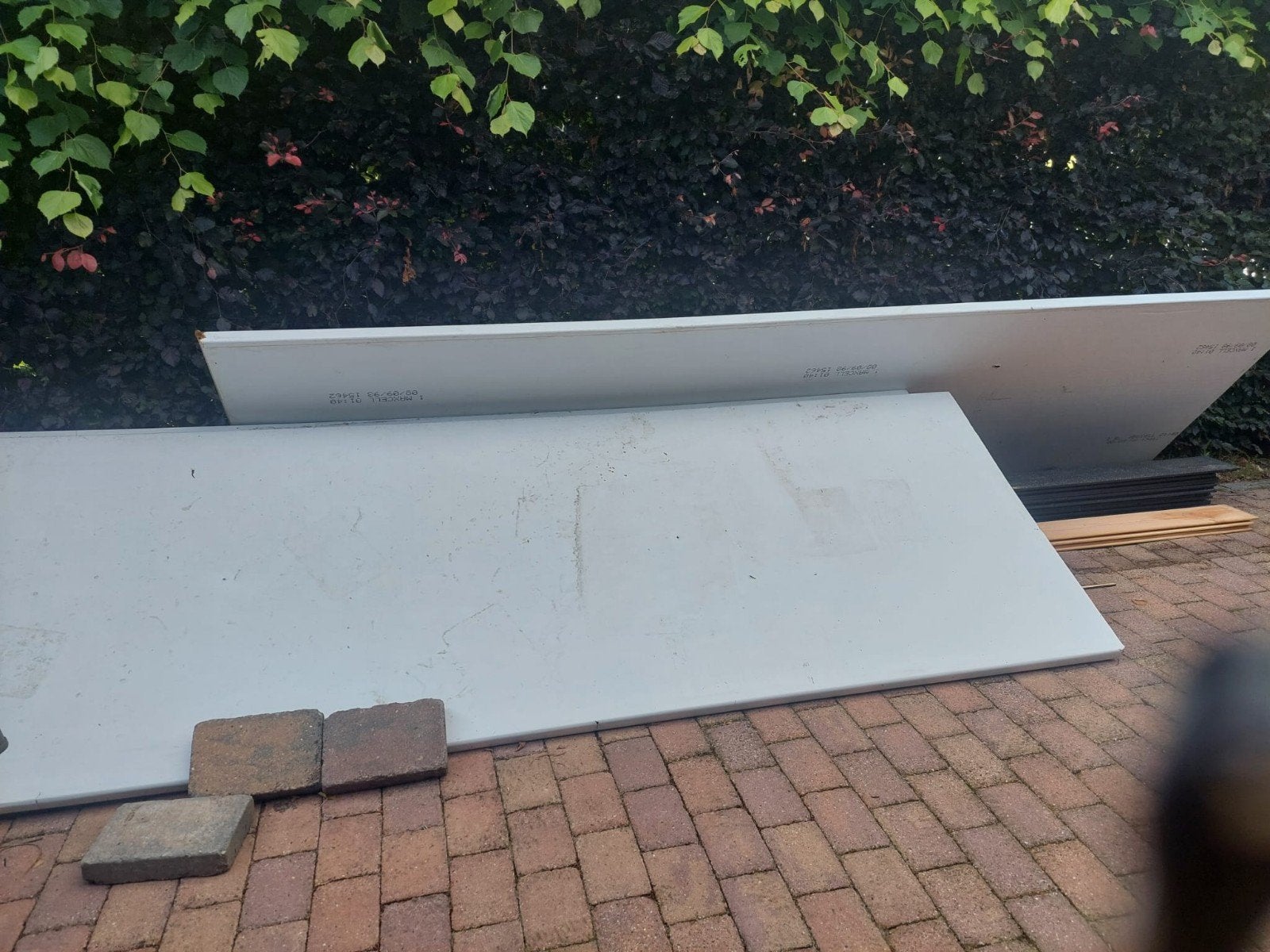 Te koop pir platen, Ophalen
