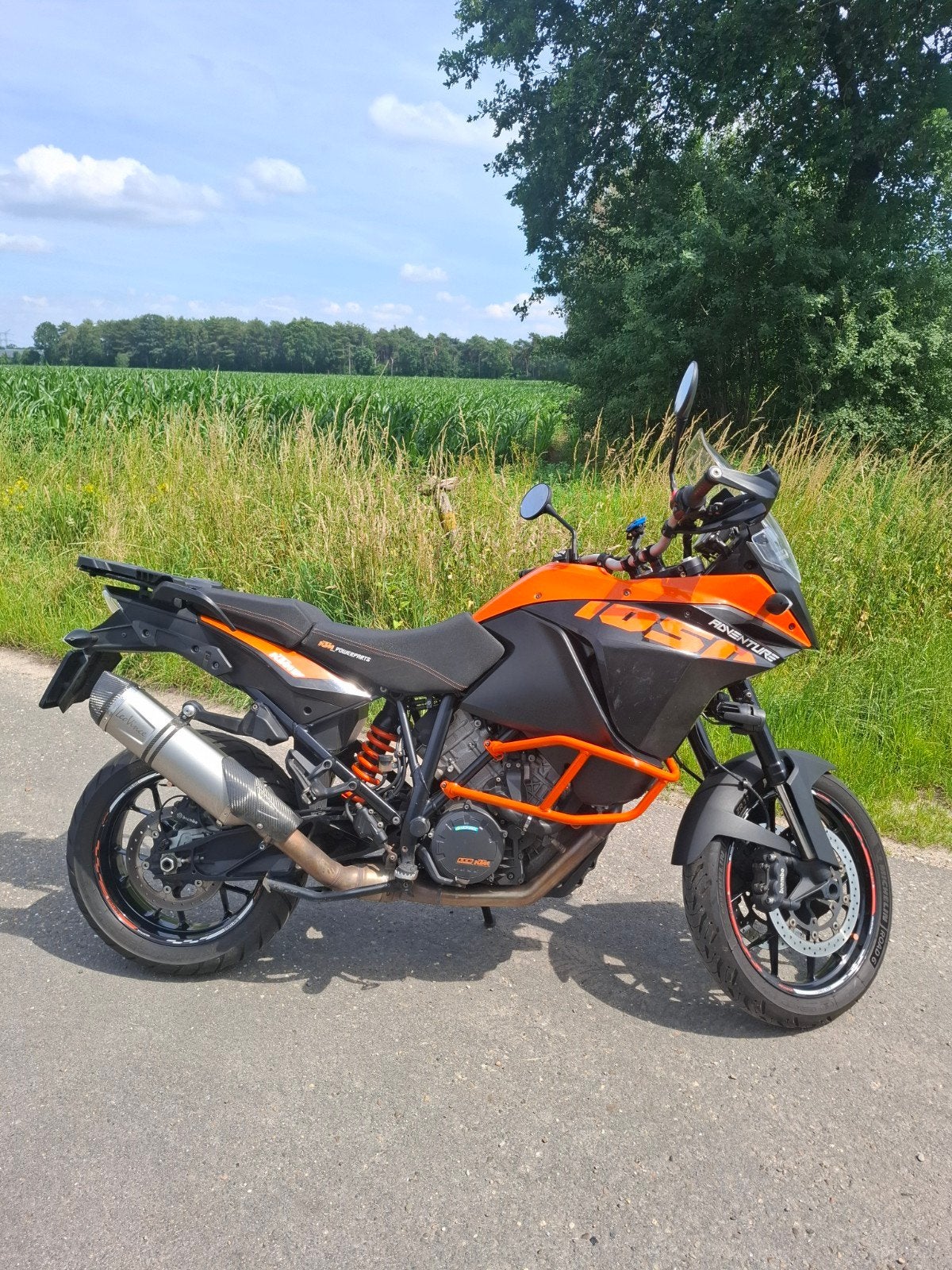 Nette KTM 1050 Adventure met een hoop extra's, Gebruikt, Particulier, 1050 cc, Toermotor