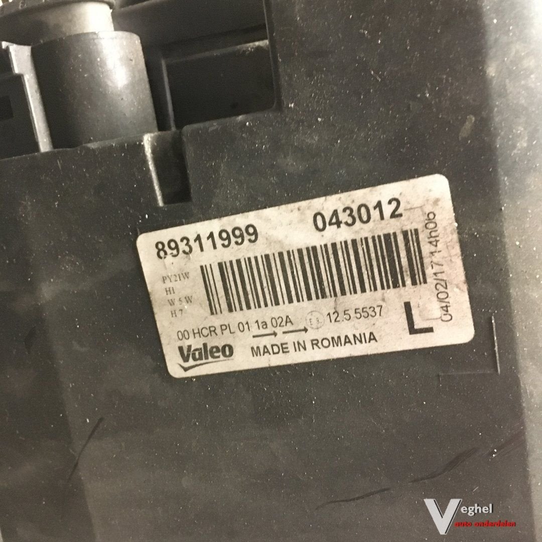 Vw Polo 1.2 B 3 cilinder 3 drs 2007 2500208  Koplamp Linksvo, Gebruikt, -, -, Ophalen of Verzenden