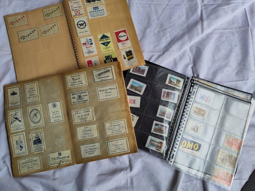 Verzameling suikerzakjes, unieke collectie, Ophalen of Verzenden, Gelezen