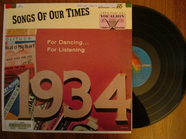 Bob Grant - Songs of our times 1934, Ophalen of Verzenden, 1970 - 1979, Gebruikt, 12 inch
