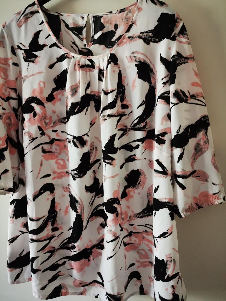 Top maat 48 zgan, Ophalen of Verzenden, Zo goed als nieuw, Blouse of Tuniek