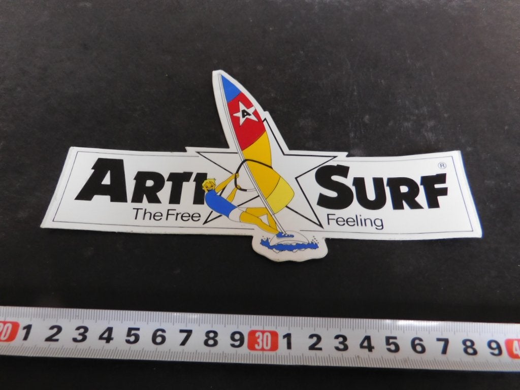 sticker ARTI SURF The Free Feeling, Ophalen of Verzenden, Zo goed als nieuw