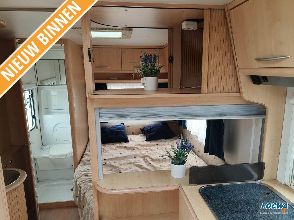 Chateau Calista Chalet 450 FHU Mover Fransbed Zit Luifel, Caravans en Kamperen, Caravans, Chateau, Rondzit, Bedrijf, 750 - 1000 kg