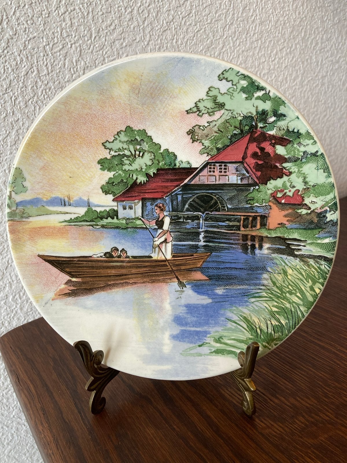 Wandbord Villeroy & Boch Wallerfangen Saar Basin, Ophalen of Verzenden