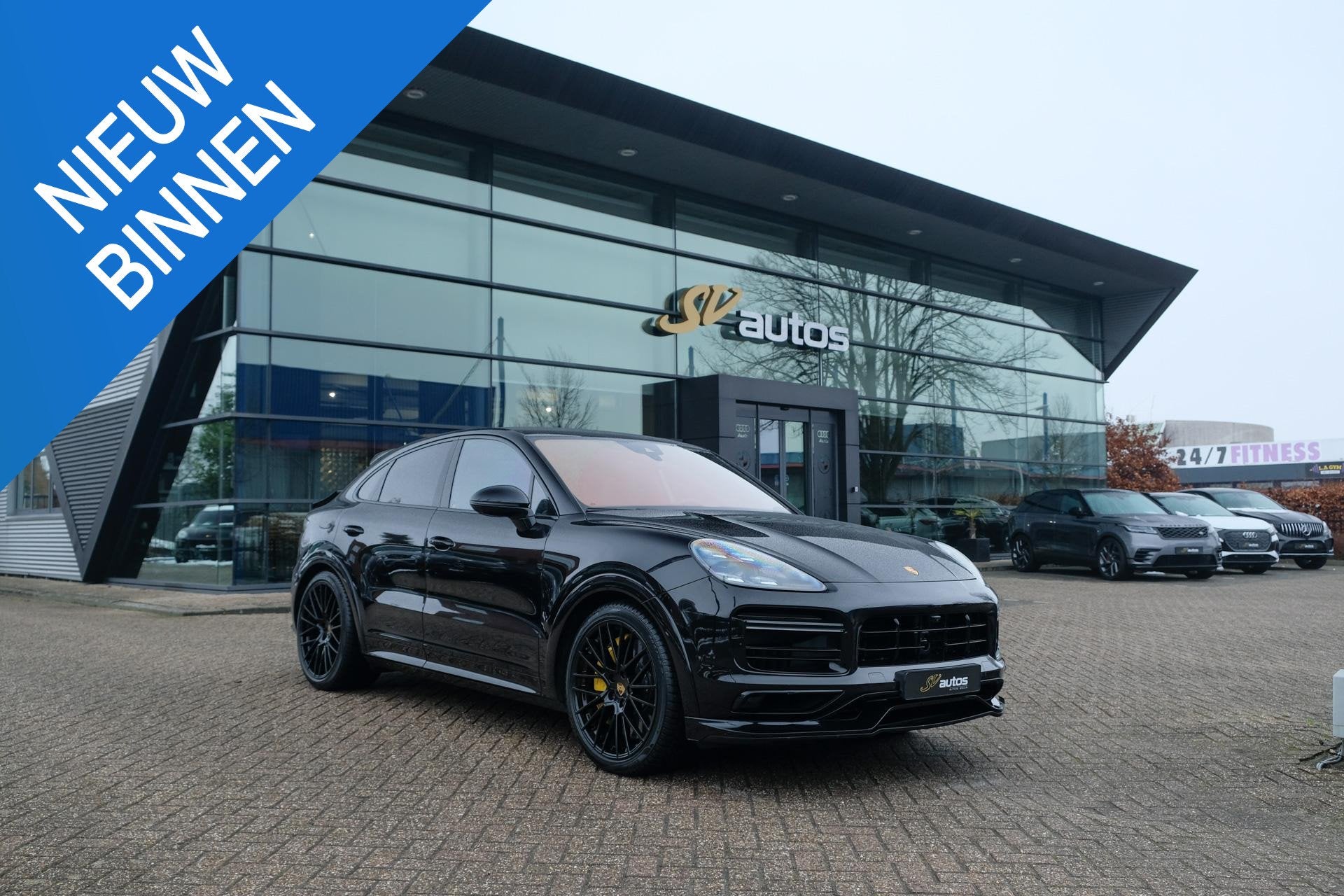 Porsche Cayenne Coupé 4.0 V8 Turbo S 680pk E-Hybrid Panoram, Auto's, Porsche, Automaat, Cayenne, 14 kWh, Gebruikt