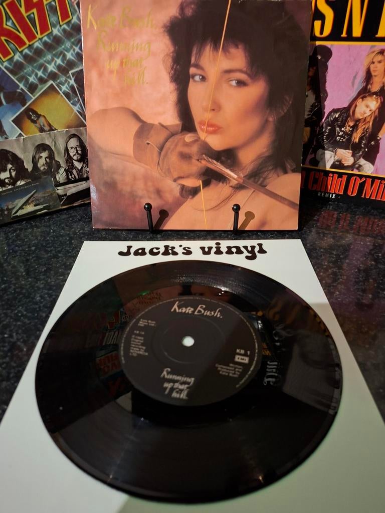 Kate Bush - Running Up That Hill    1985/1, Cd's en Dvd's, Vinyl | Pop, Ophalen of Verzenden, Zo goed als nieuw, Overige formaten
