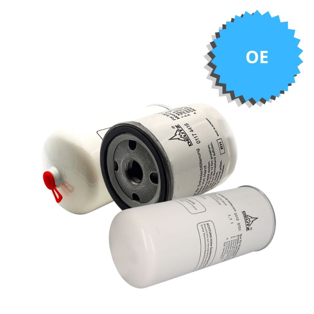 Deutz TCD 2.9/3.6 filterset origineel – olie + brandstof, Ophalen of Verzenden, Nieuw