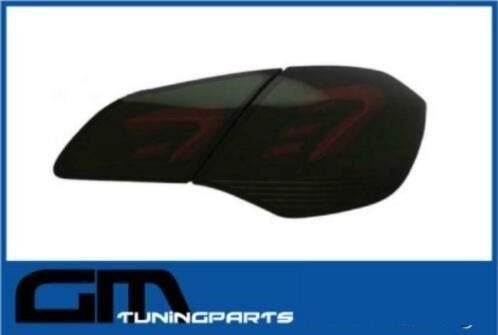 LED achterlichten opel astra j 5 deurs zwart lightbar design, Auto-onderdelen, -, -, Opel, Nieuw