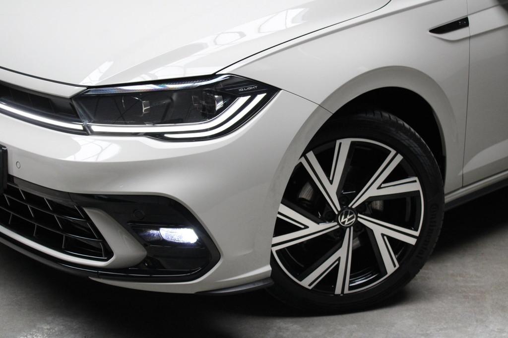 Volkswagen POLO 1.0 TSI R-Line PANO ACC CARPLAY CAMERA NAVI, Stof, Gebruikt, Euro 6, 116 pk