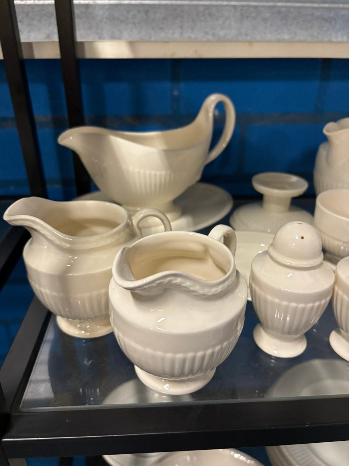 Wedgwood EDME en diverse servies, Ophalen, Klassiek, Zo goed als nieuw, Compleet servies