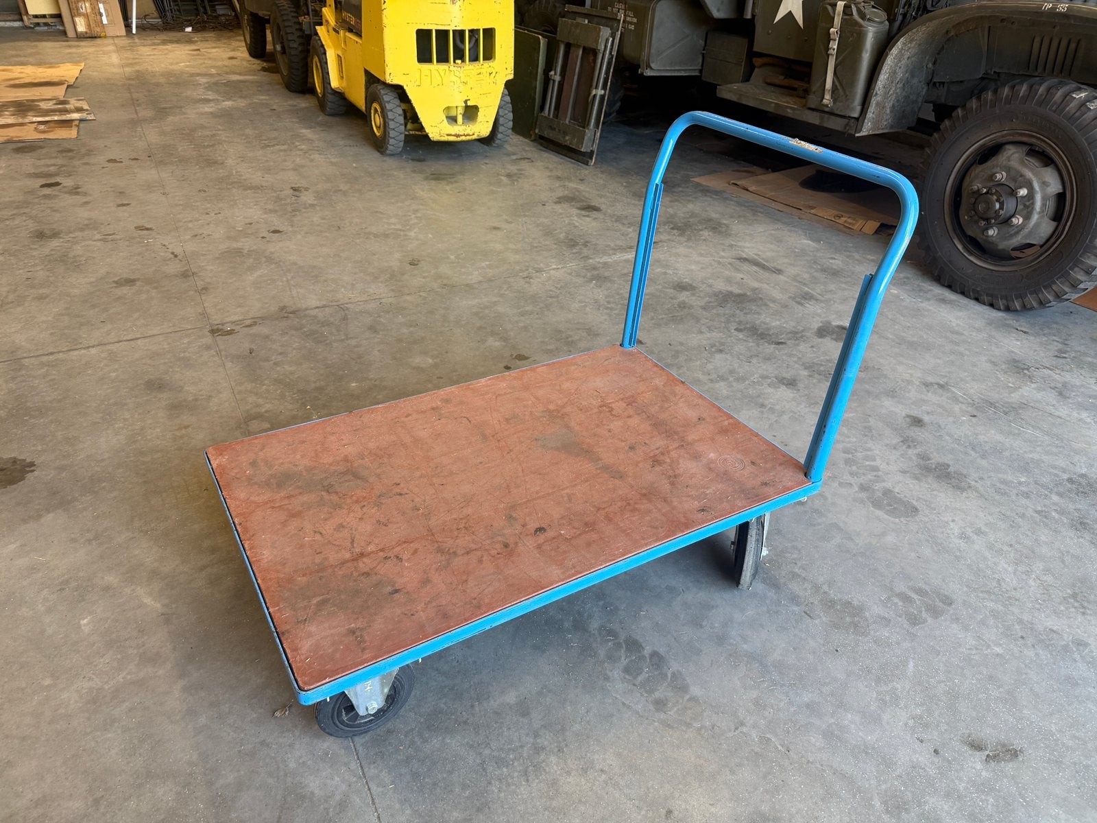 Magazijnkar, Doe-het-zelf en Verbouw, Transportwagens, 100 liter of meer, Ophalen, Zo goed als nieuw, Transportkar