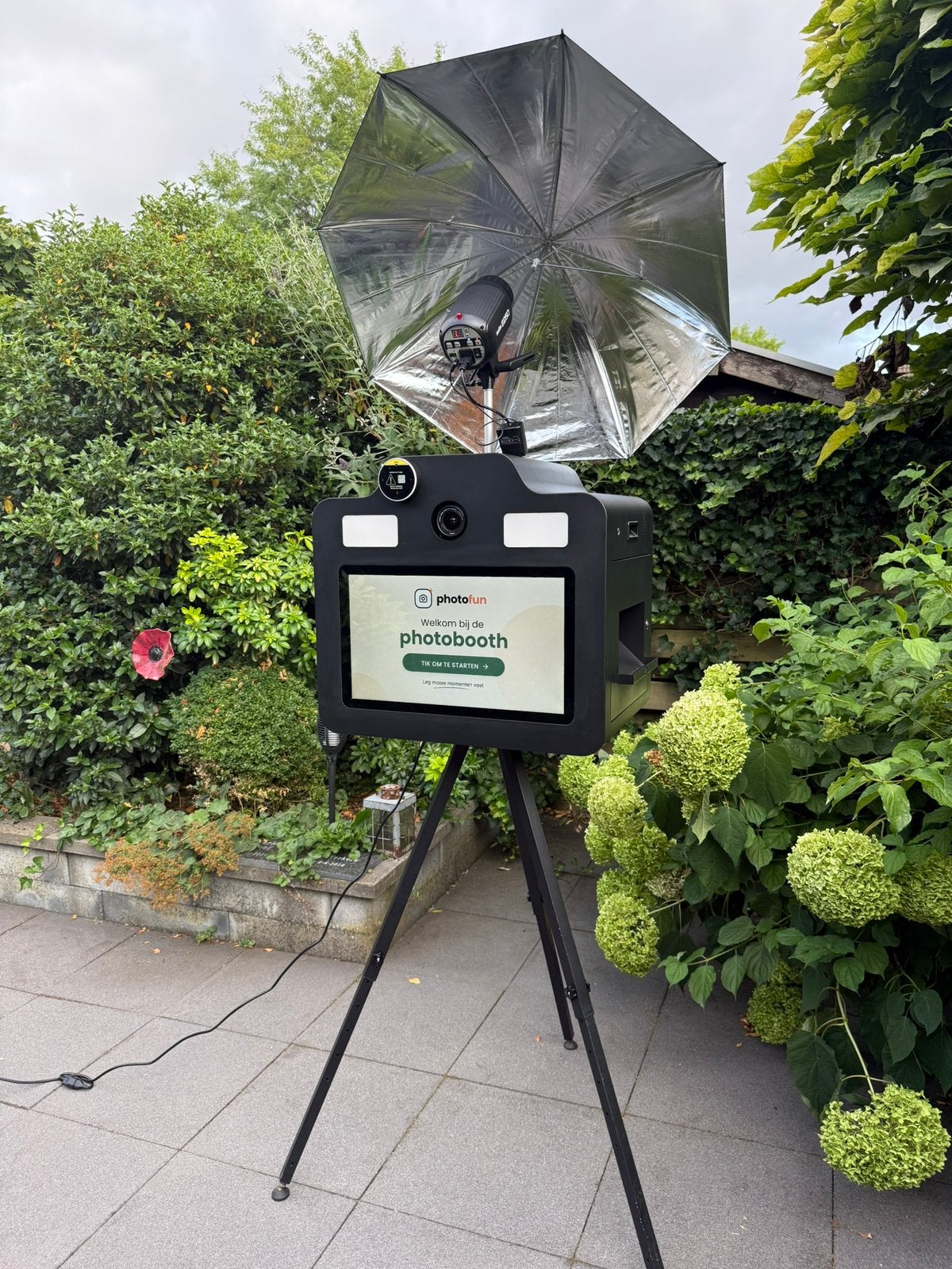 Photobooth huren | Onbeperkt printen | €295 Arnhem e.o., Ophalen of Verzenden, Nieuw, Overige