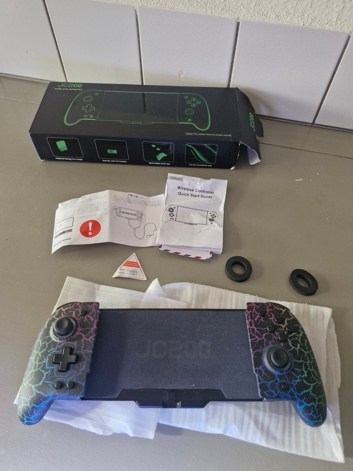 JC200 Wireless Gamepad Controller voor Nintendo Switch, Ophalen of Verzenden, Nieuw, Met 1 controller, Switch OLED