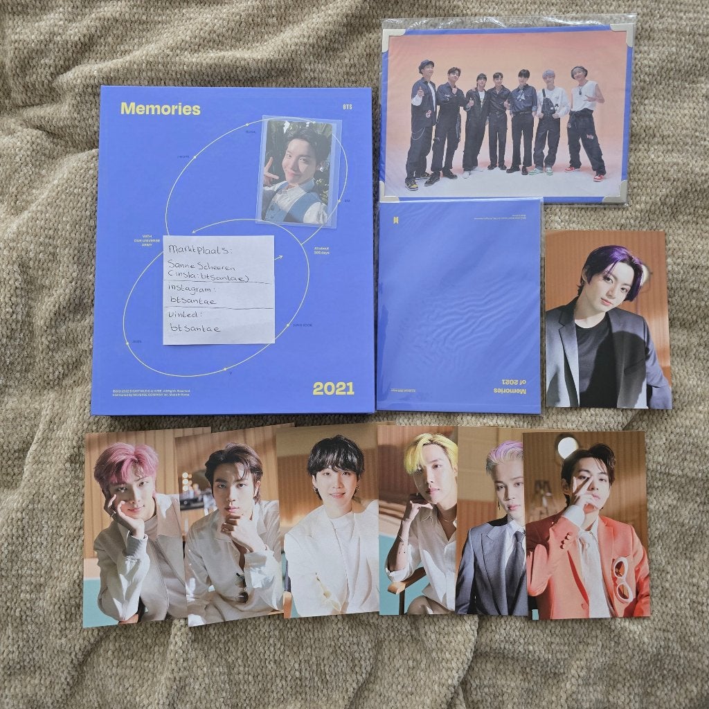 BTS memories 2021 dvd, Ophalen of Verzenden, Zo goed als nieuw, Overige typen