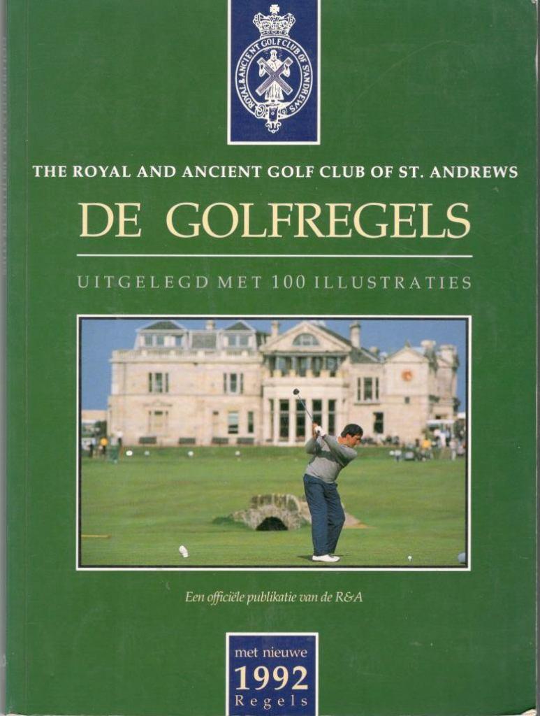 De golfregels met 100 illustraties, Boeken, Sportboeken, Gelezen, Balsport, Ophalen of Verzenden