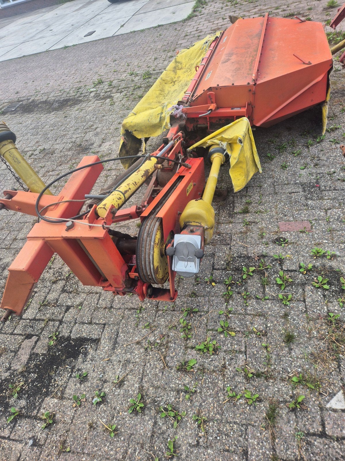 lely maaier met kneuzer, Ophalen, Veehouderij, Weidebouw